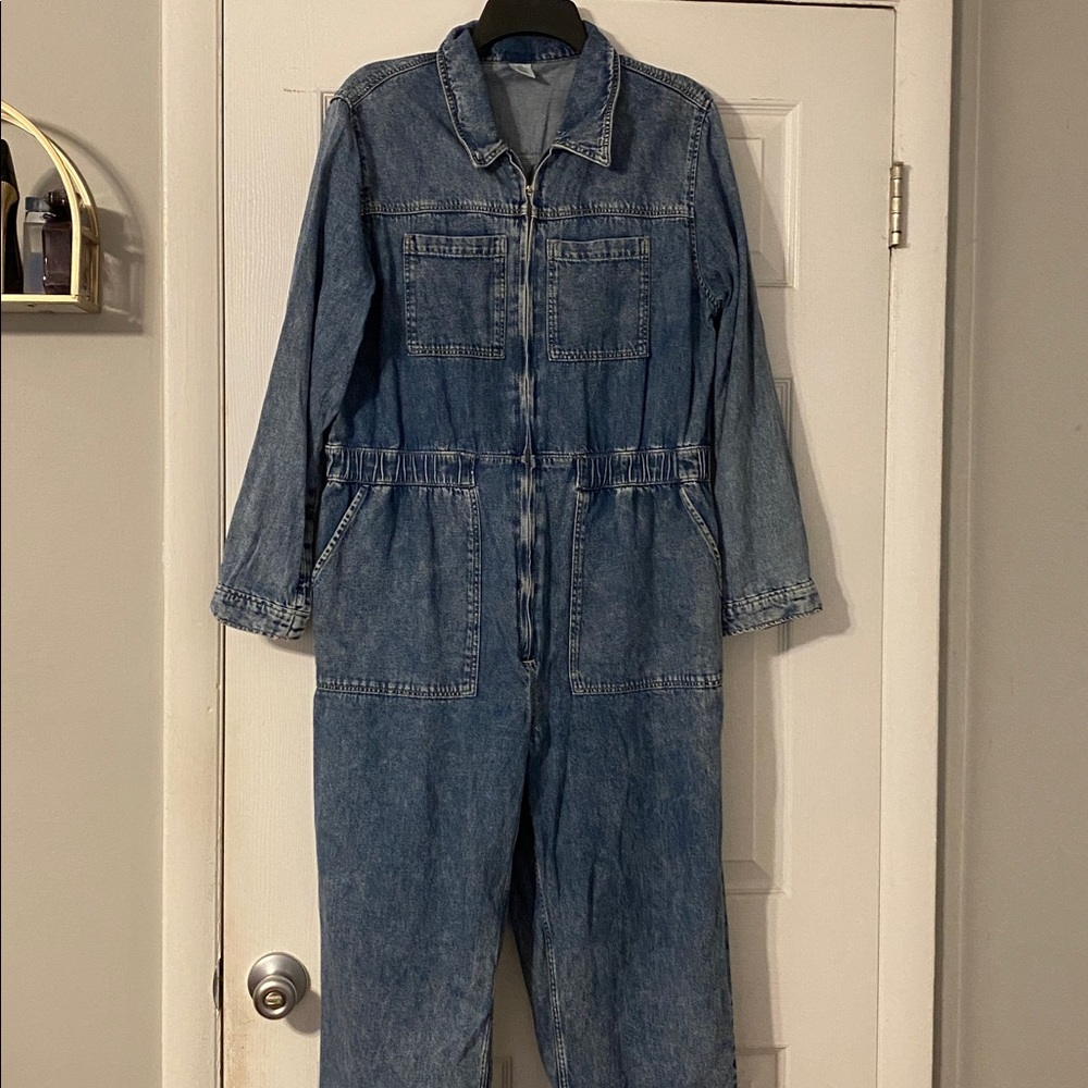 &DENIM Blue Denim Jeans - Size US 14